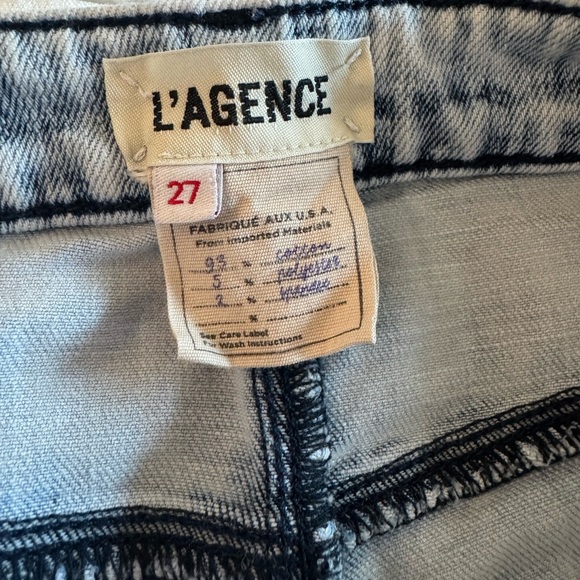 L'AGENCE l High Line Distressed Skinny Jeans l 27 - Picture 10 of 11